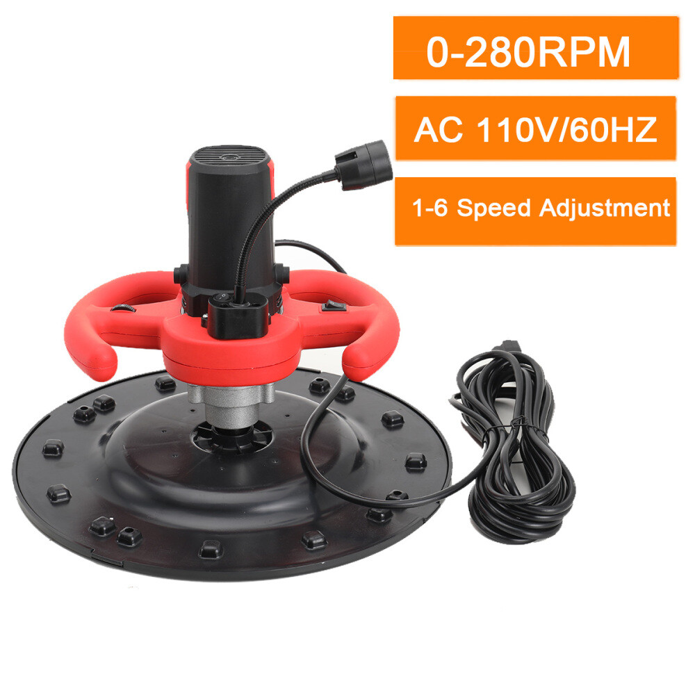 1680W Electric Concrete Cement Mortar Trowel Wall Plaster Smoothing Machine 15"