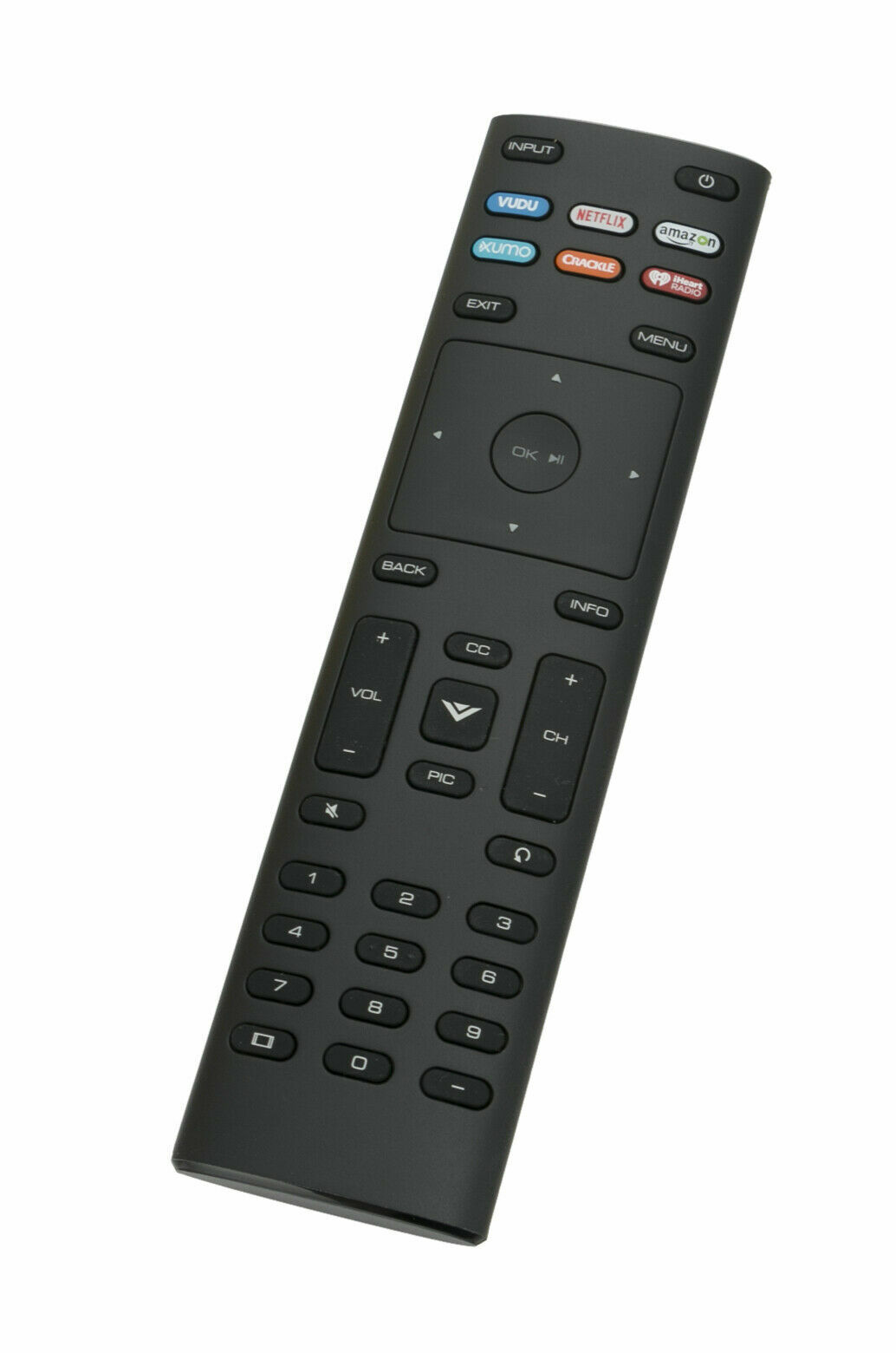 New XRT136 for Vizio Smart TV Remote Control w Vudu Amazon iheart Netflix 6 Keys