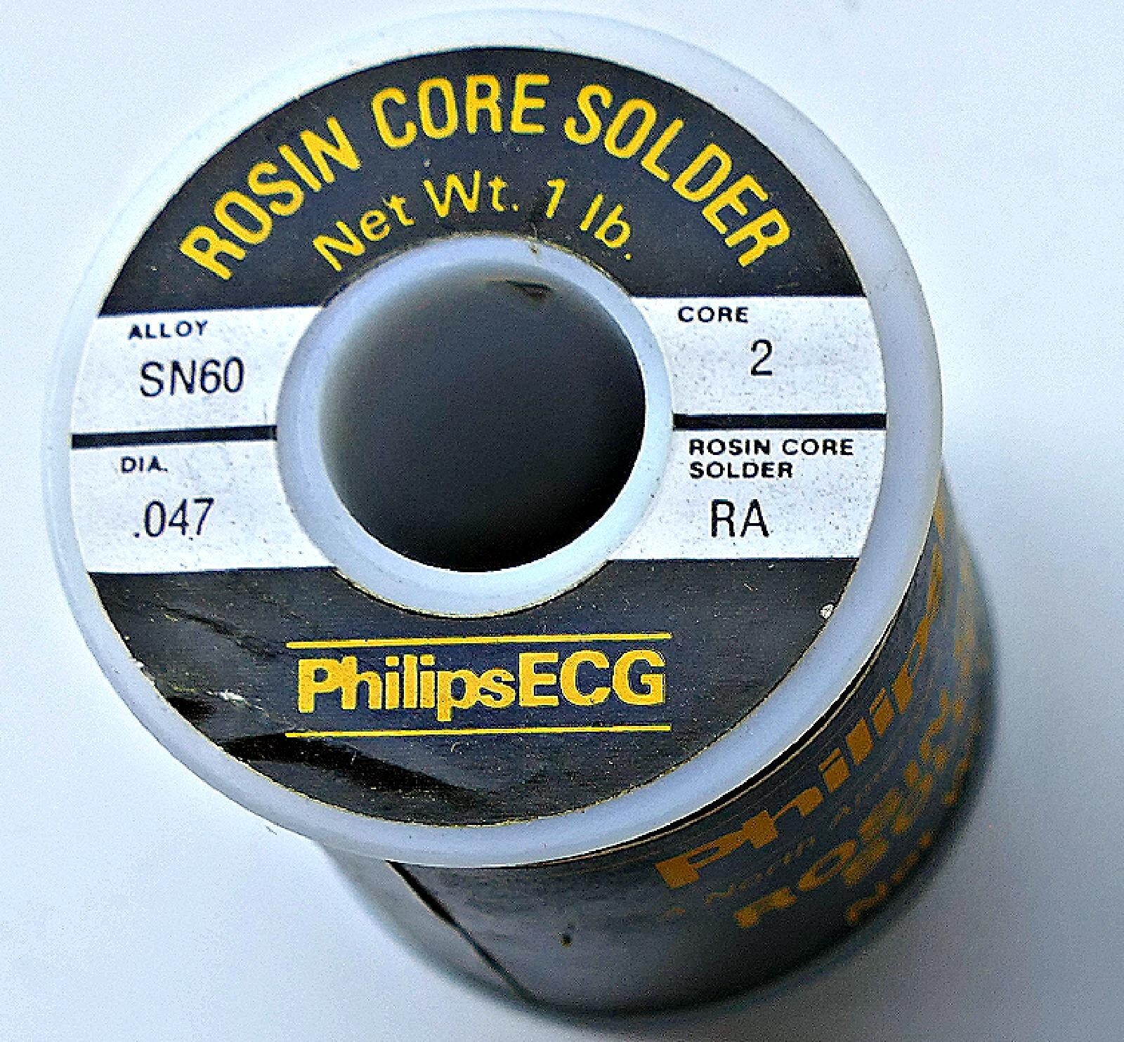 Kester Solder 44 SN60PB40 .047 24-6040-0027 1LB 60/40 labeled PHILLIPS