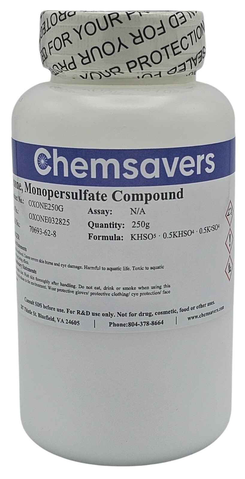 Oxone, Monopersulfate Compound, 250g