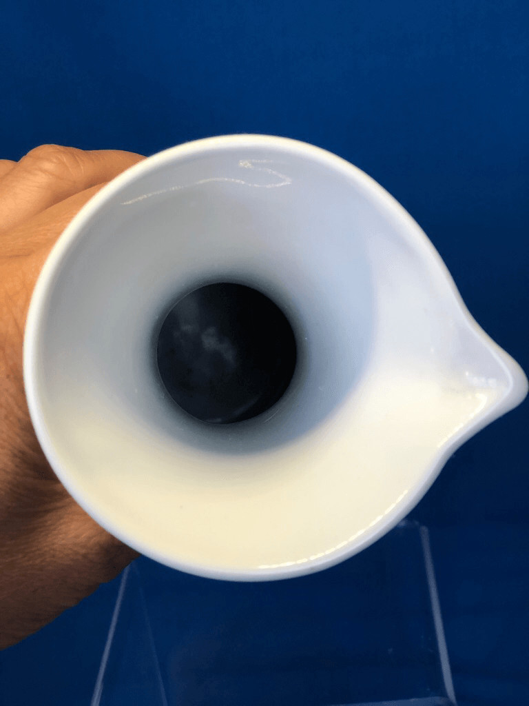 Vintage Naaman Israel Porcelain Grapes Decanter Pitcher & 5 Cups 6pc