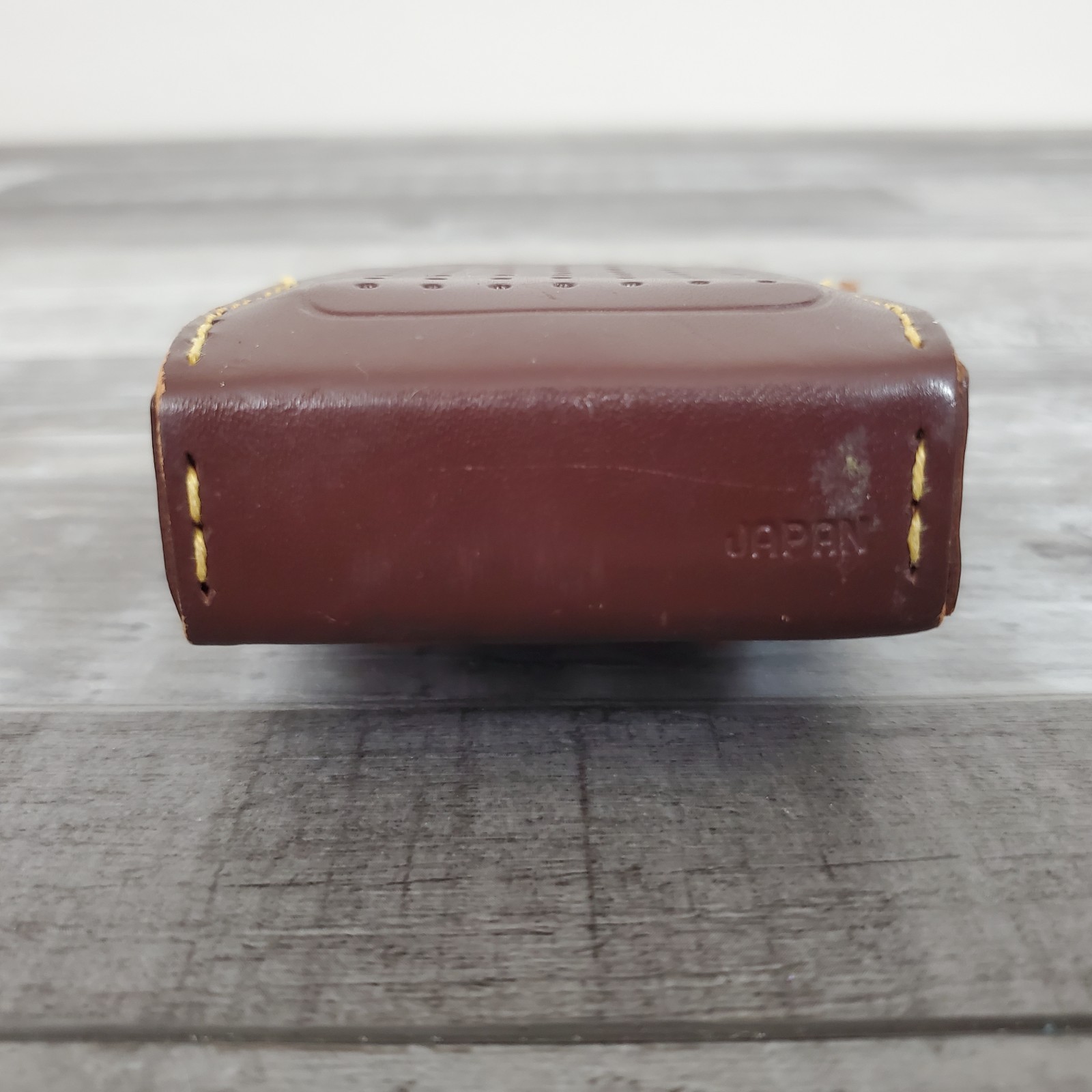 Fleetwood Transistor Six 6 Square Grill 6 Blue With Case *FOR PARTS OR REPAIR*