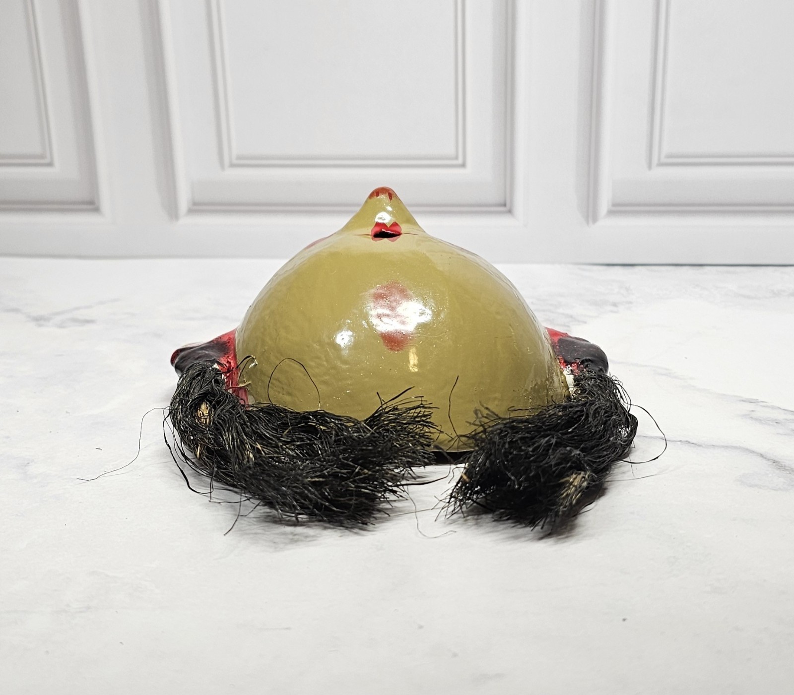 Hand Crafted Mexican Folk Art Coconut Mask