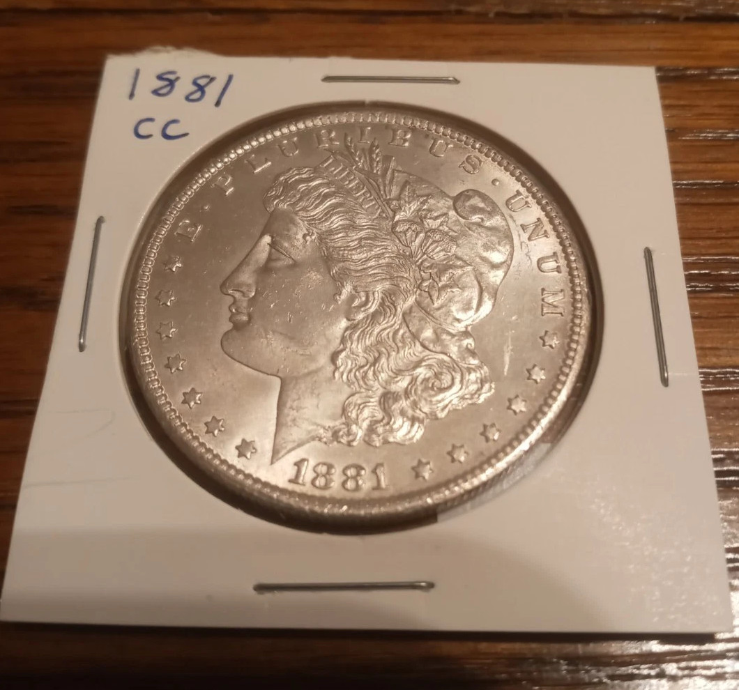1881-CC Morgan Silver Dolar Carson City
