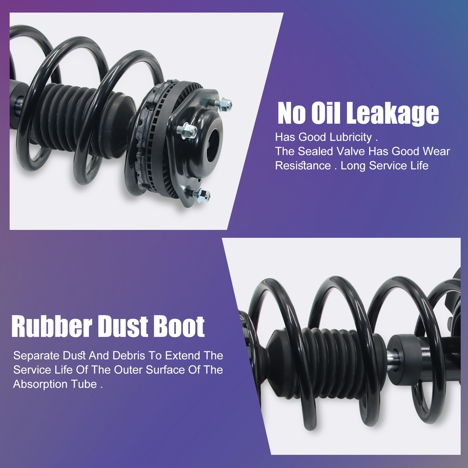 2PCS Front Shock Struts Assembly For Dodge Grand Caravan Chrysler Town & Country