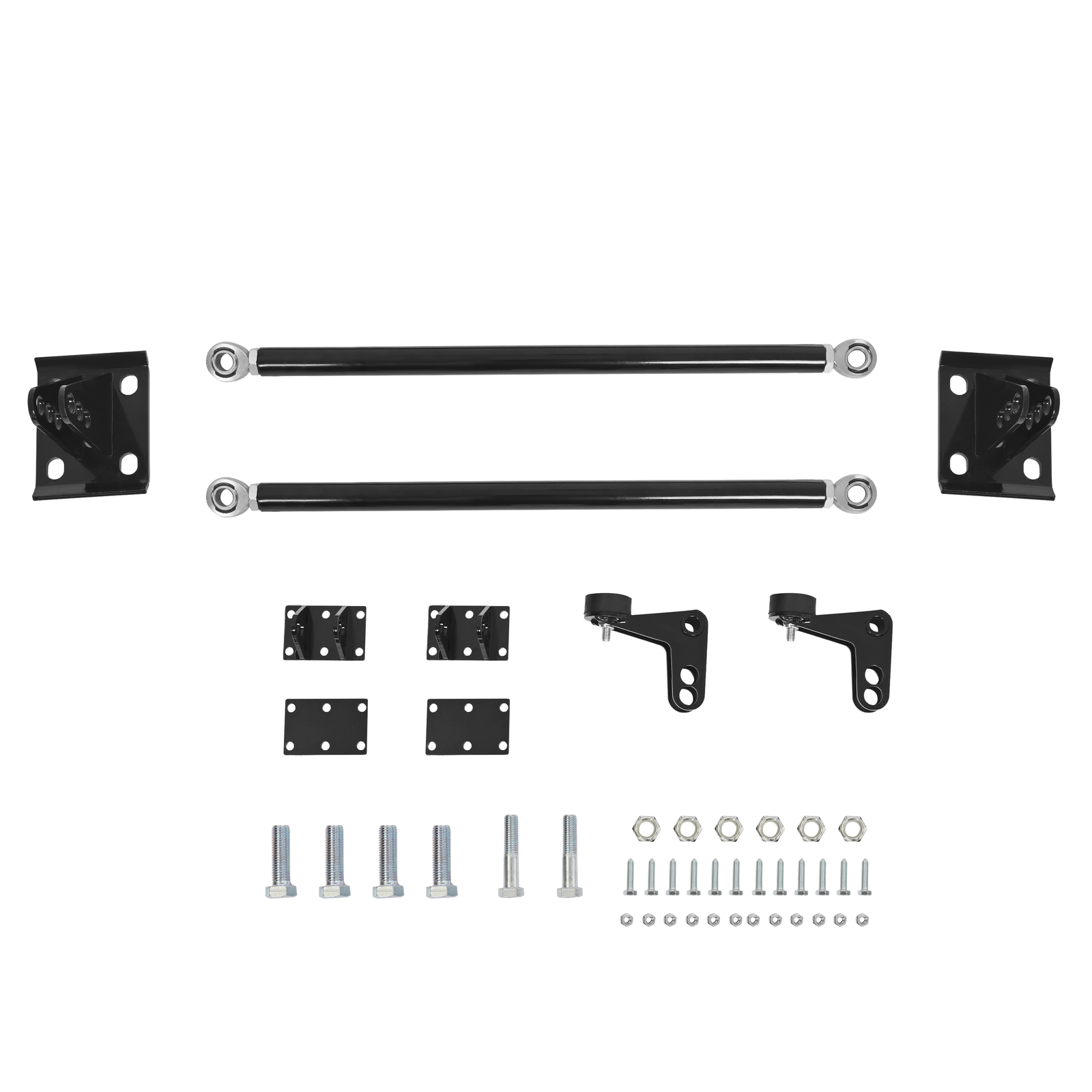 Black Truck Traction Bars For Chevy Silverado/GMC Sierra 1500 1988-2024