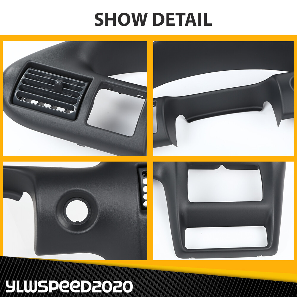 New Fits 2000-05 Chevrolet Cavalier Dash Panel Speedometer Trim Bezel #22698064