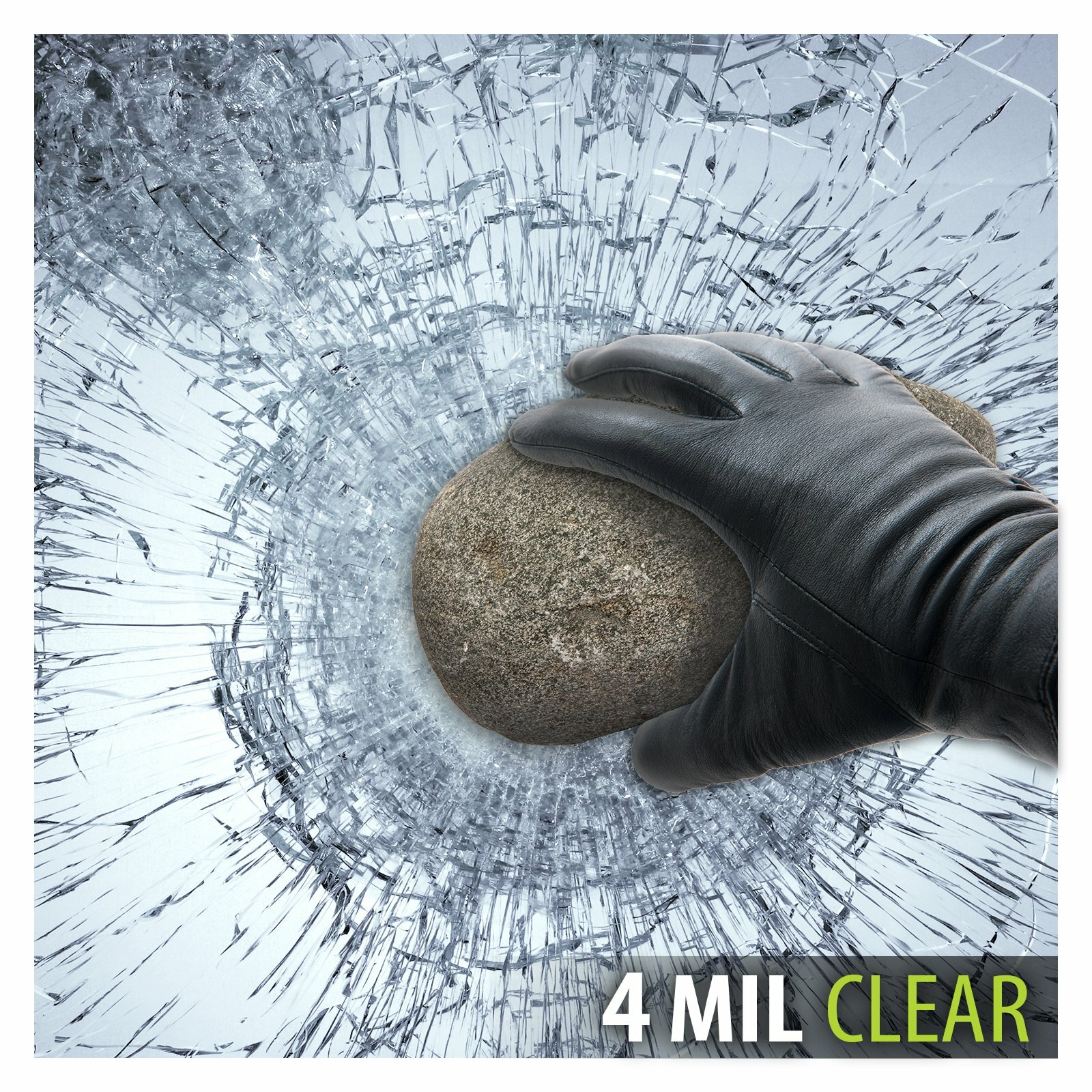 BDF S4MC Window Film Security and Safety Clear 4 Mil