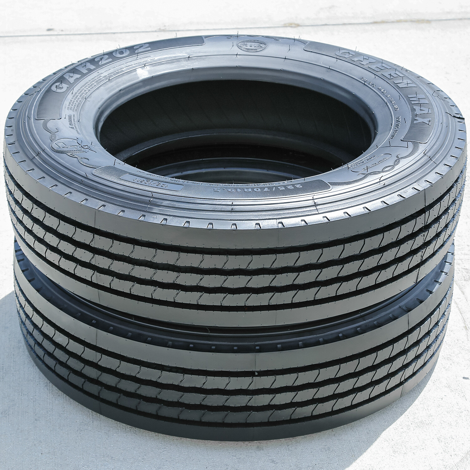 4 Tires Green Max GAR202 225/70R19.5 Load G 14 Ply All Position Commercial