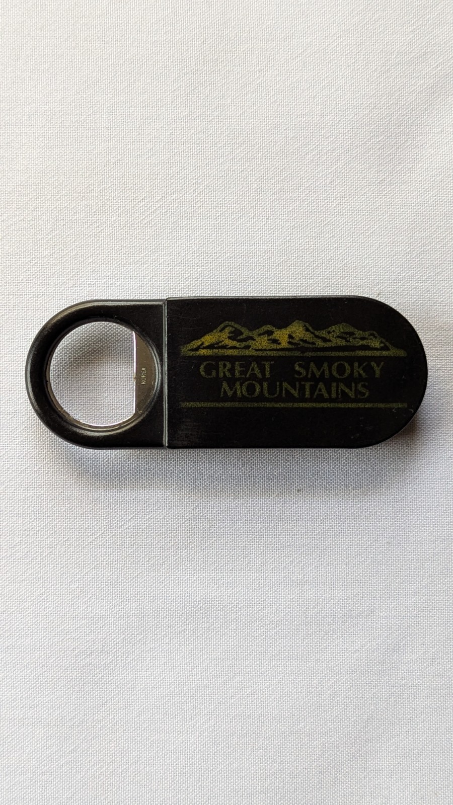 Great Smokey Mountains Advertisment Bar Multi Tool Corkscrew Opener Knife Cat