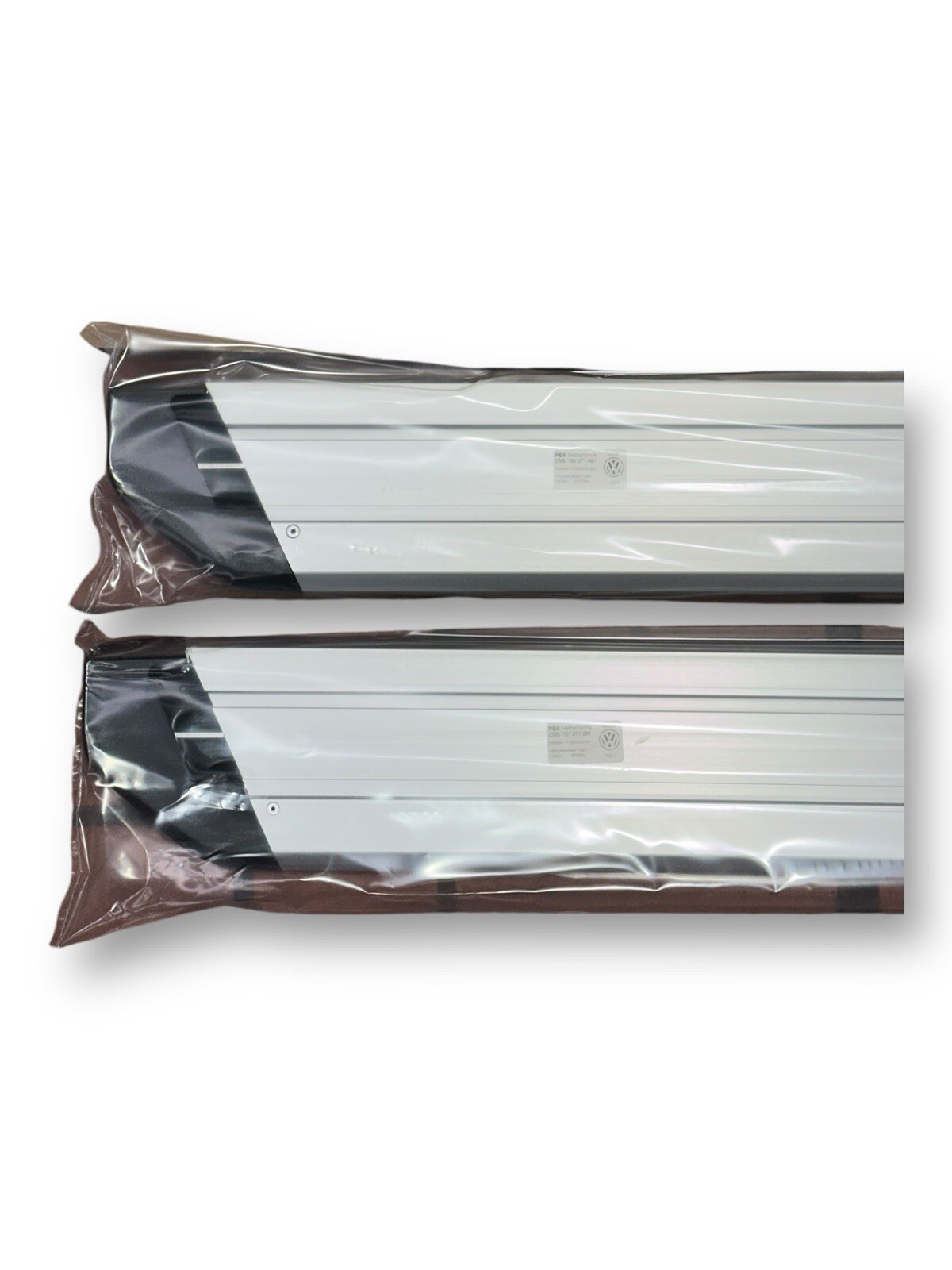 Original VW Touareg CR Trittbrett für Seitenschweller Set 761071691 Aluminium