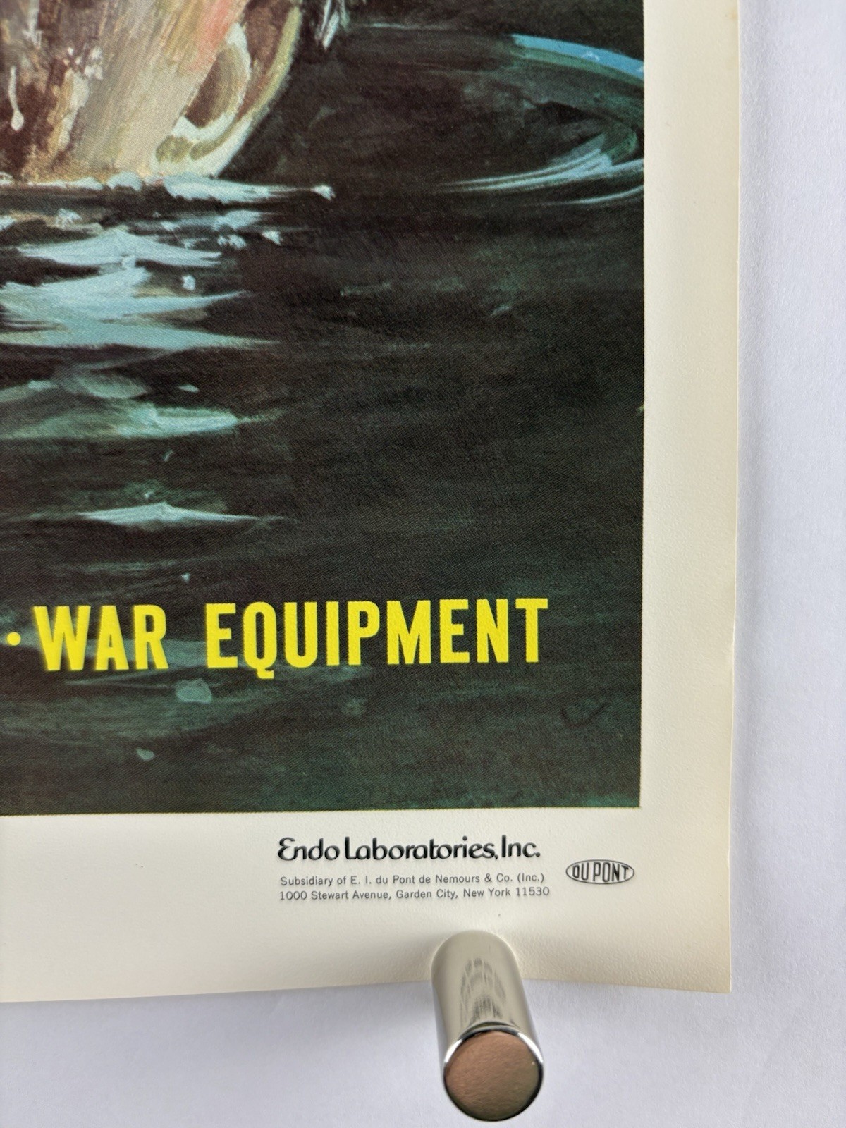 SLIP OF THE LIP DUPONT War Poster 1960s 14x 21 Vietnam World War 2 Art WWII 02