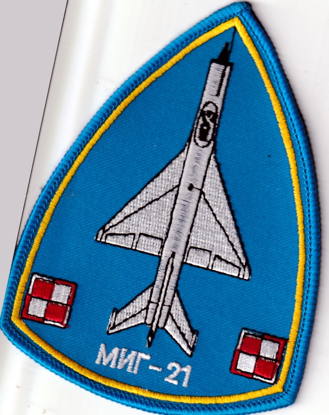 Poland Polish  Air Force MIG-21 МиГ-21  NATO „Fishbed” patch 90's