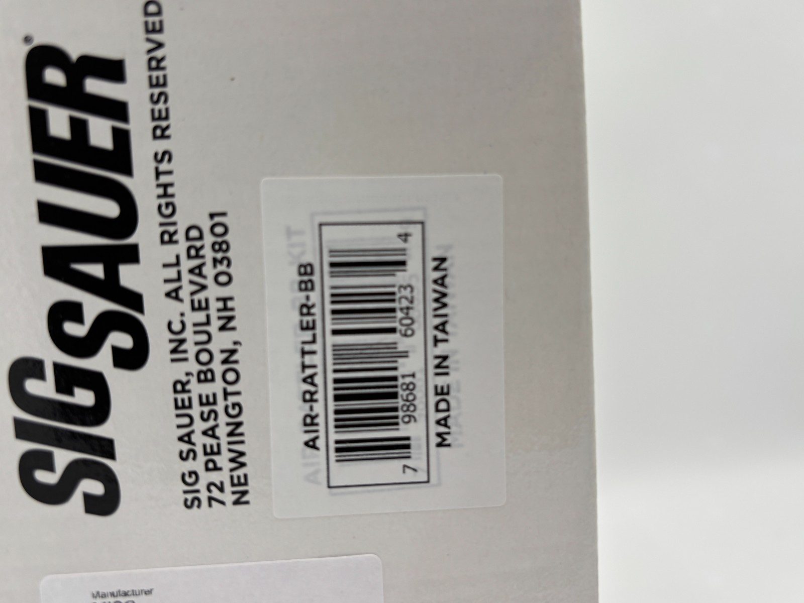 Sig Sauer CO2 MCX Rattler Air BB Rifle .177 Caliber 3 Round Full Auto Burst NEW!