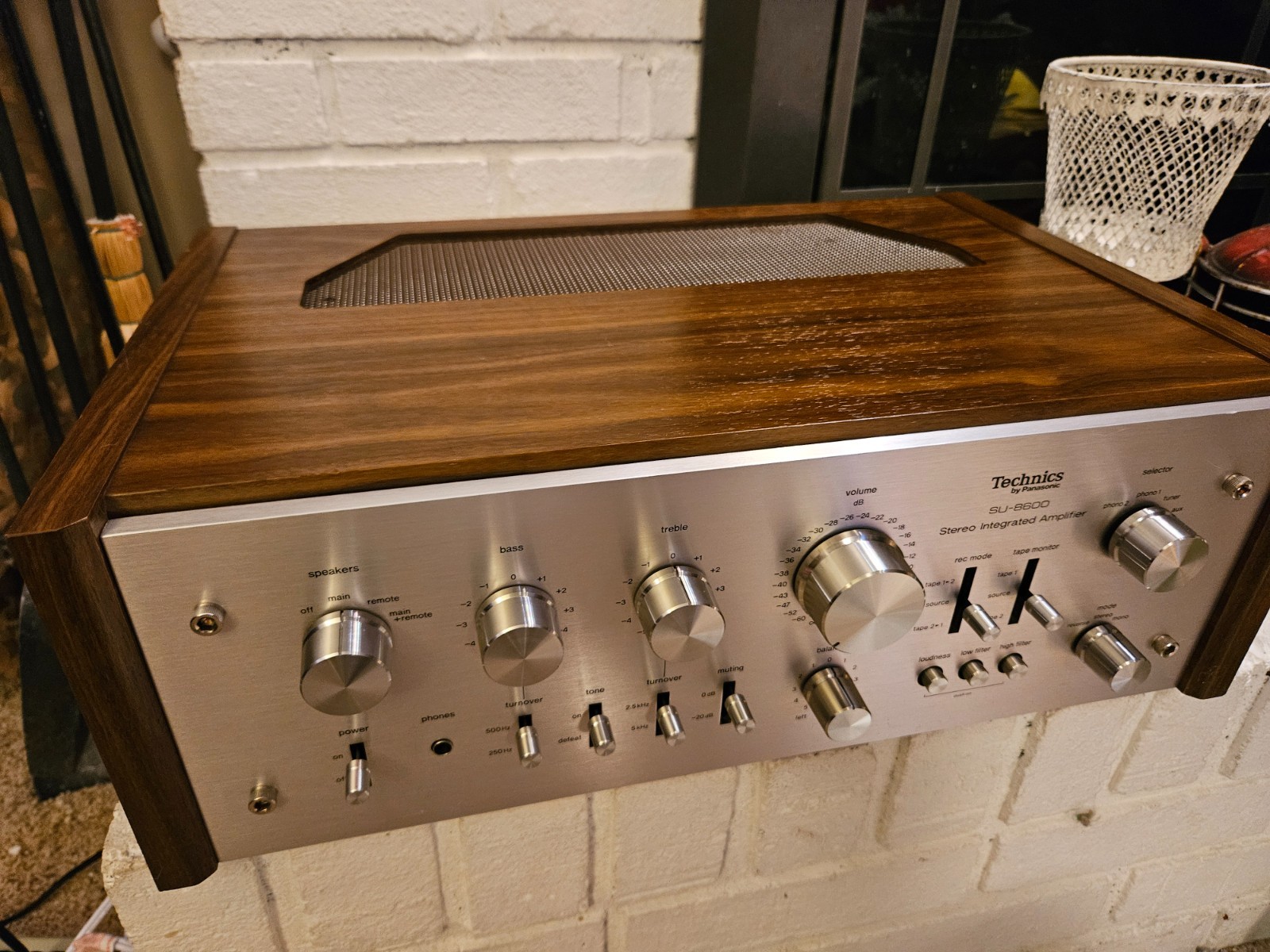 Technics SU-8600 Integrated Amplifier - Fully Serviced, recapped, LED