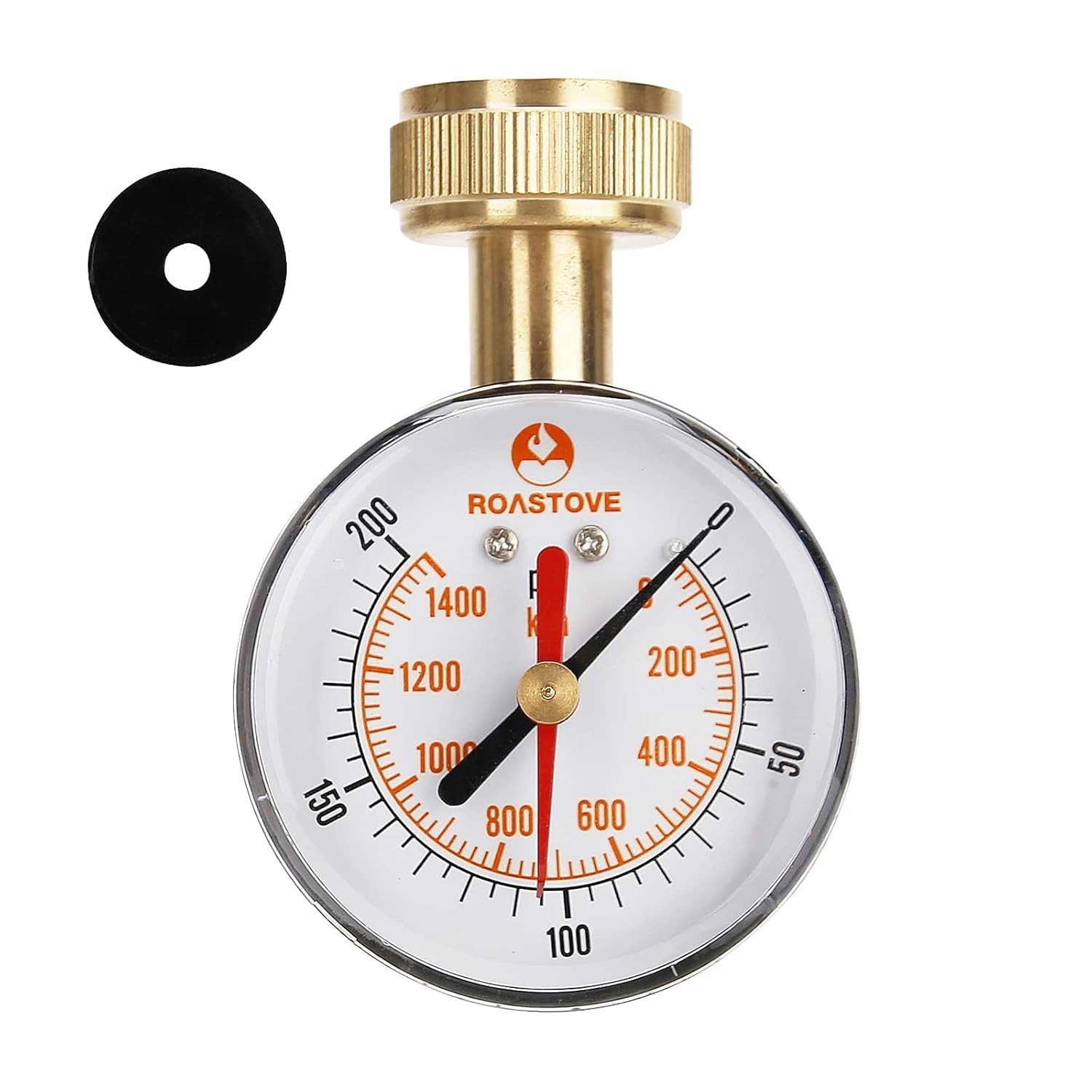 2-1/2" Water Pressure Test Gauge,House Water Pressure, Gauge,Garden Hose Pressu