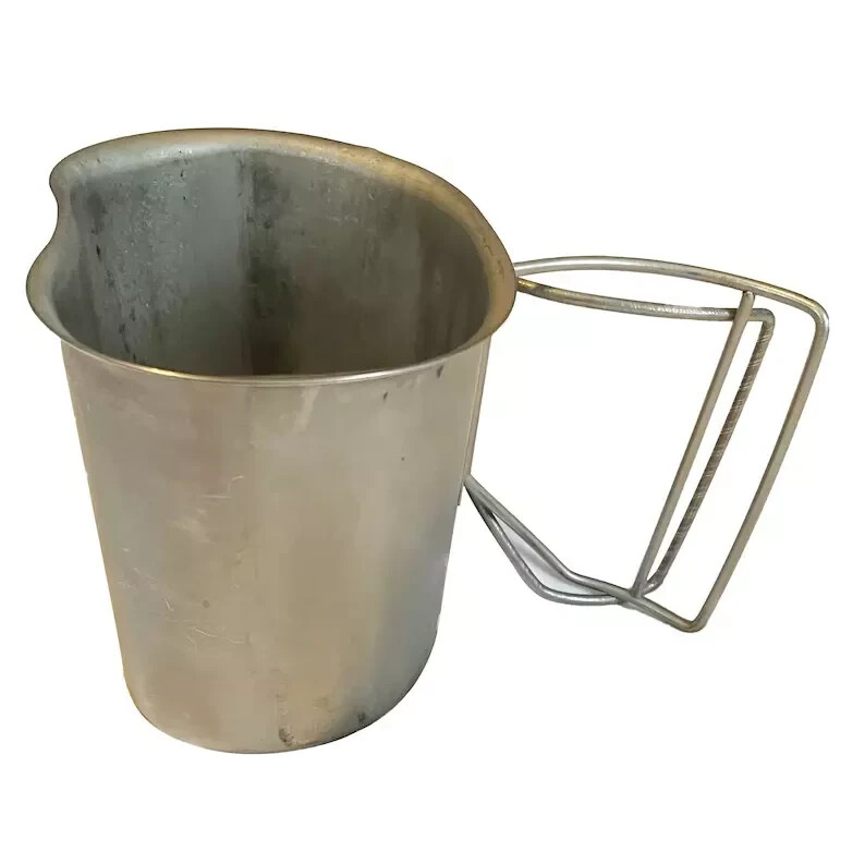 US Military Canteen Cup With Canteen With ACU MOLLE Pouch VGC