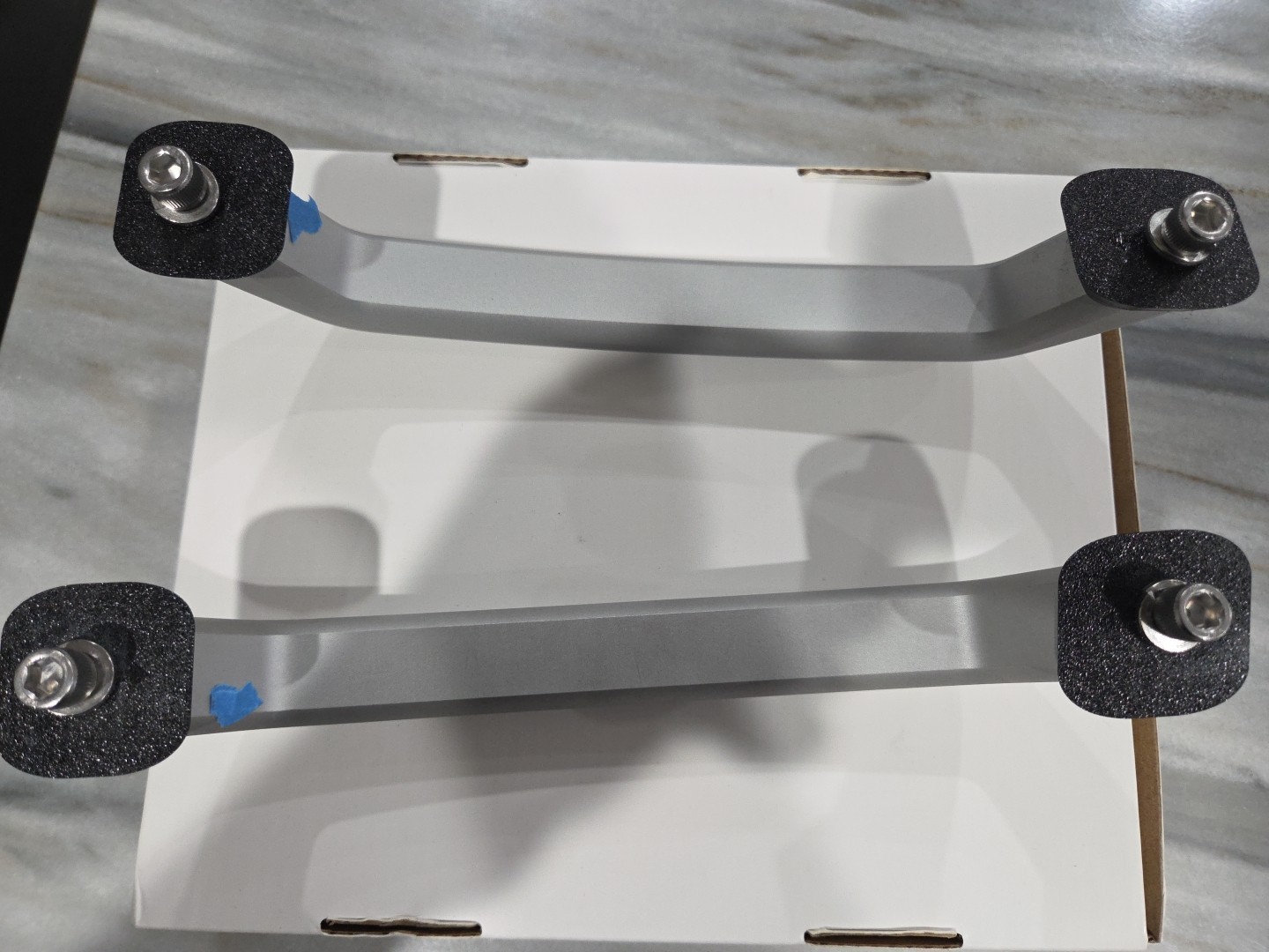 Kawasaki SC aluminum side grab handles