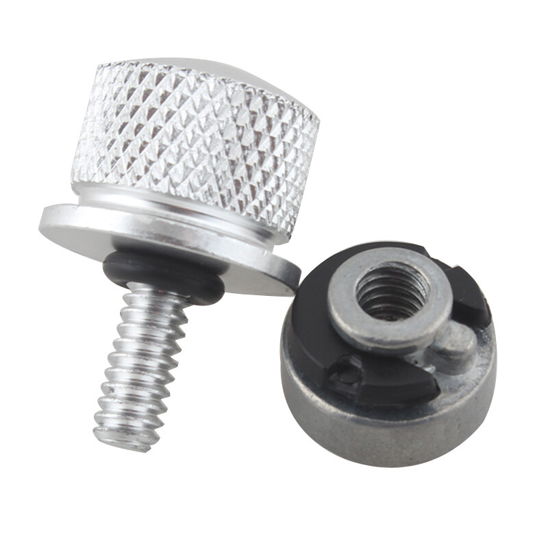 2pcs Rear Fender Seat Bolt & Nut Kit for Harley Sportster Road King Softail Dyna