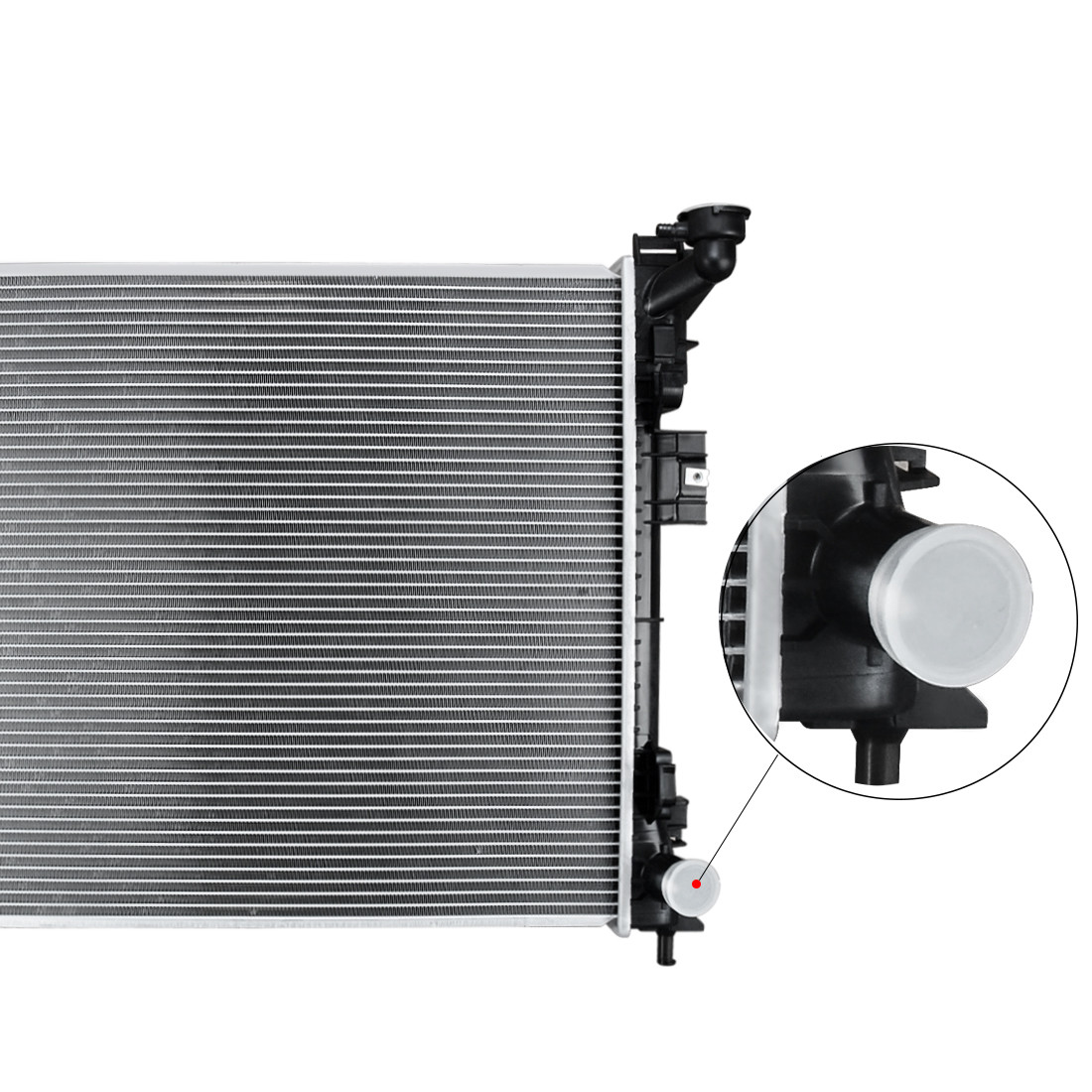 13062 Radiator for Dodge Grand Caravan Town & Country VW Routan 4.0L 3.6L 3.3 V6