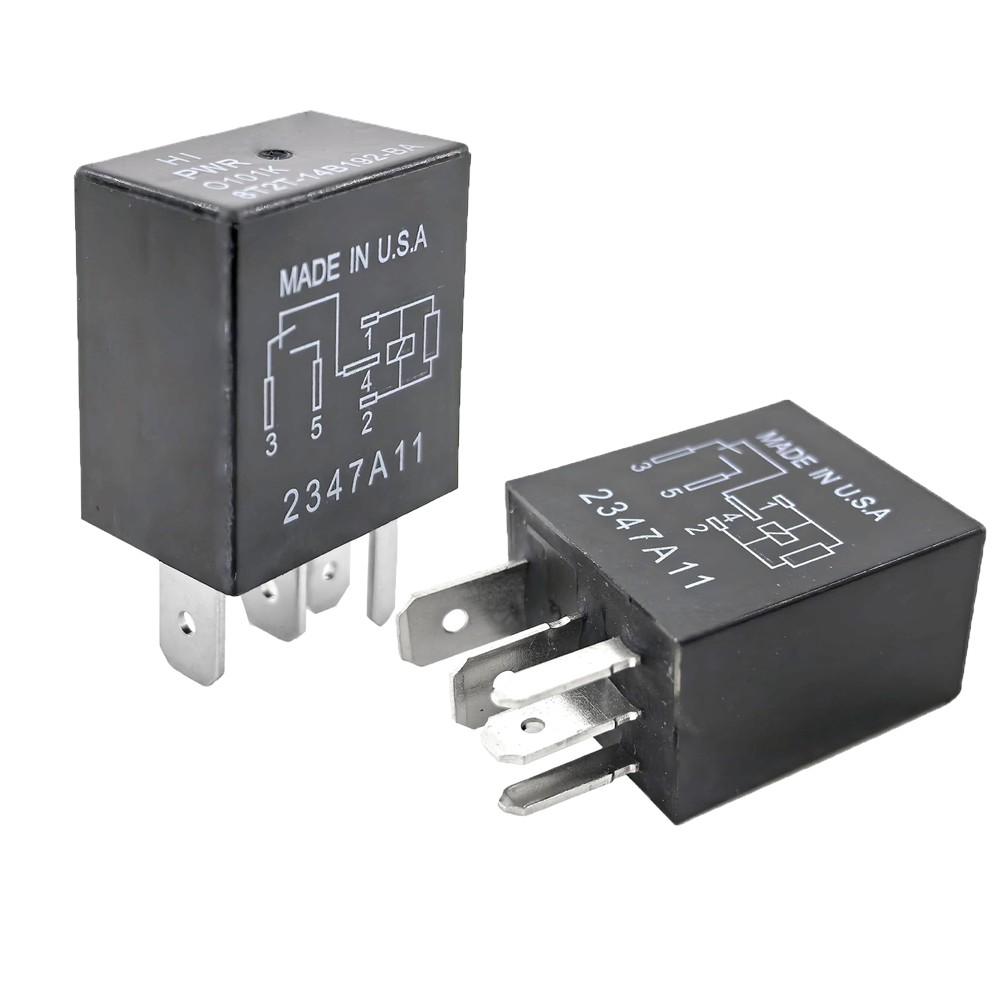 New 8T2T-14B192-BA FoMoCo HI PWR Relay 5Pins Automotive Relay 2pcs