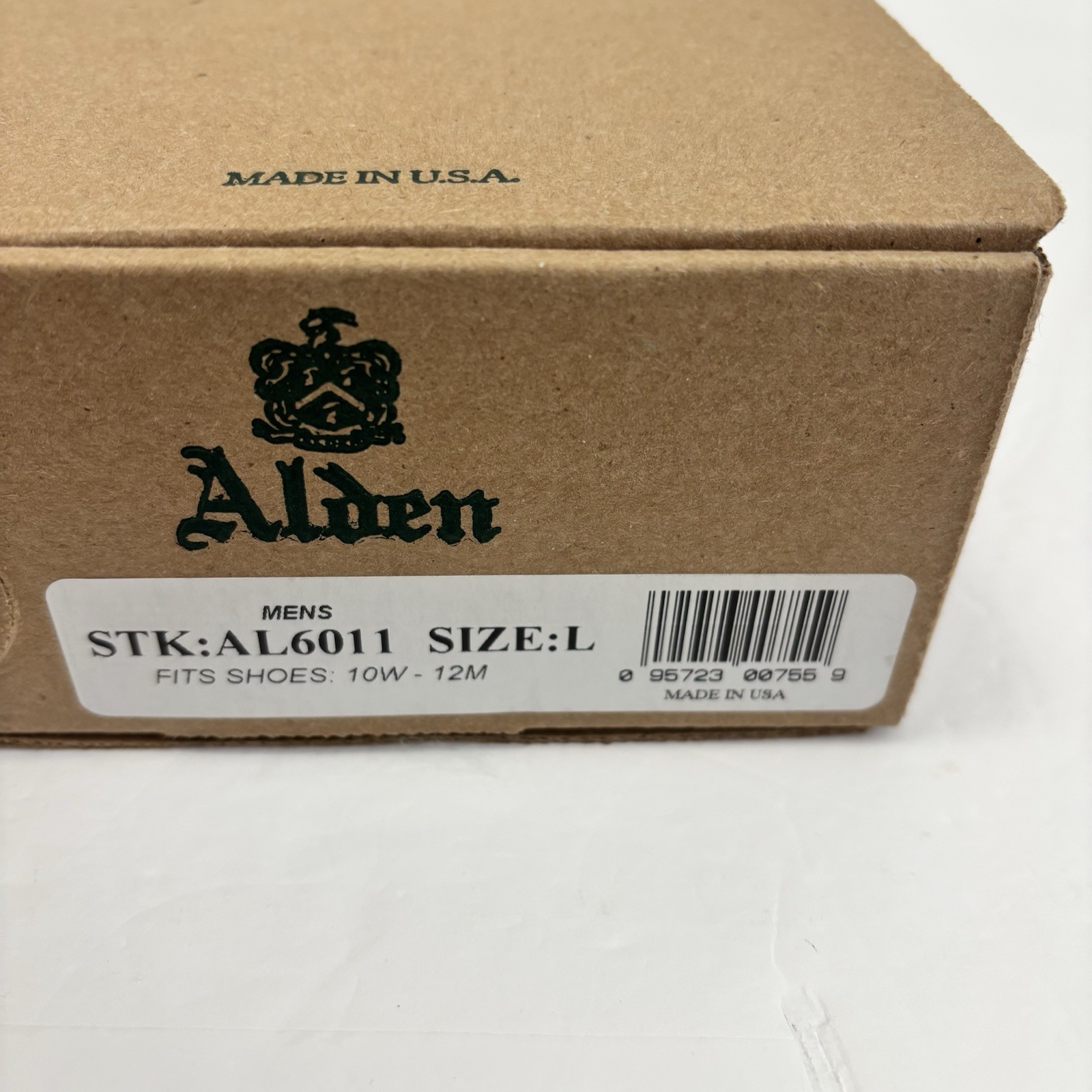 NEW Alden Cedar Shoe Trees~Men's AL6011 Size Large Fits 10W-12M