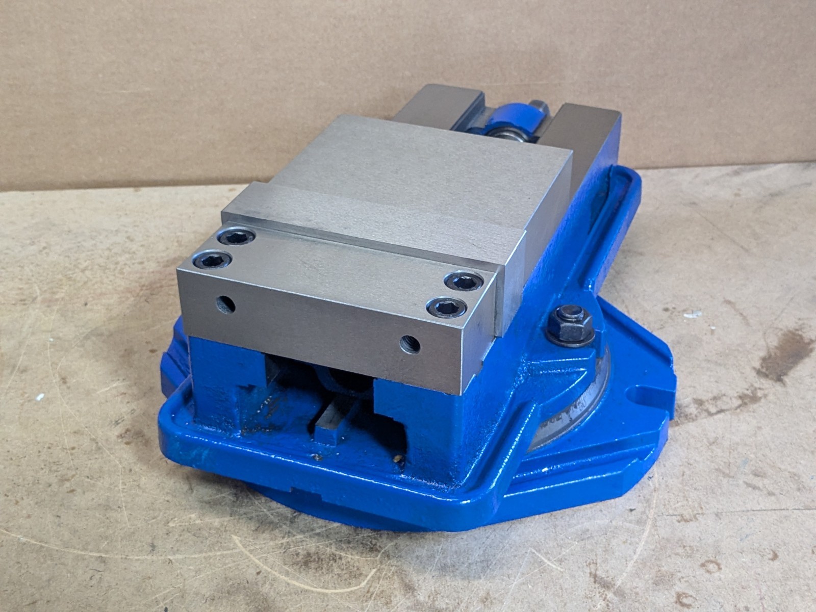 Precision Milling Machine Vise w/ Swivel Base 6" Jaw Width 6" Opening Capacity