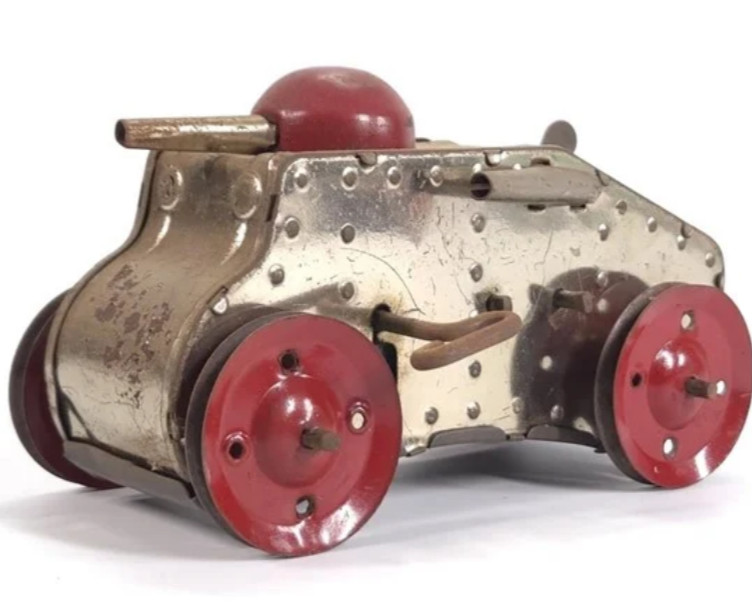 Sale! Vintage Marx Tin Litho Tank Wind Up Works