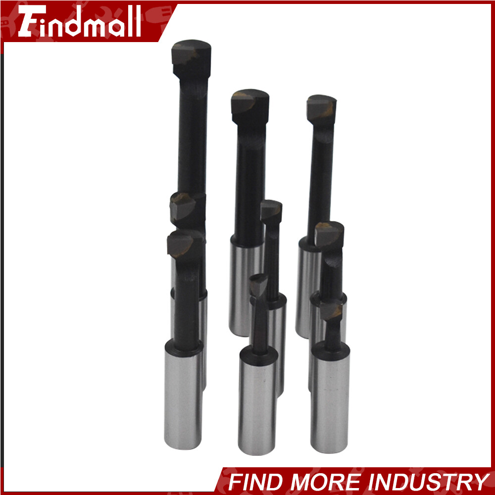 9 PCS 1/2" BORING BAR SET CARBIDE TIPPED BARS 1/2" SHANK LATHE TOOL