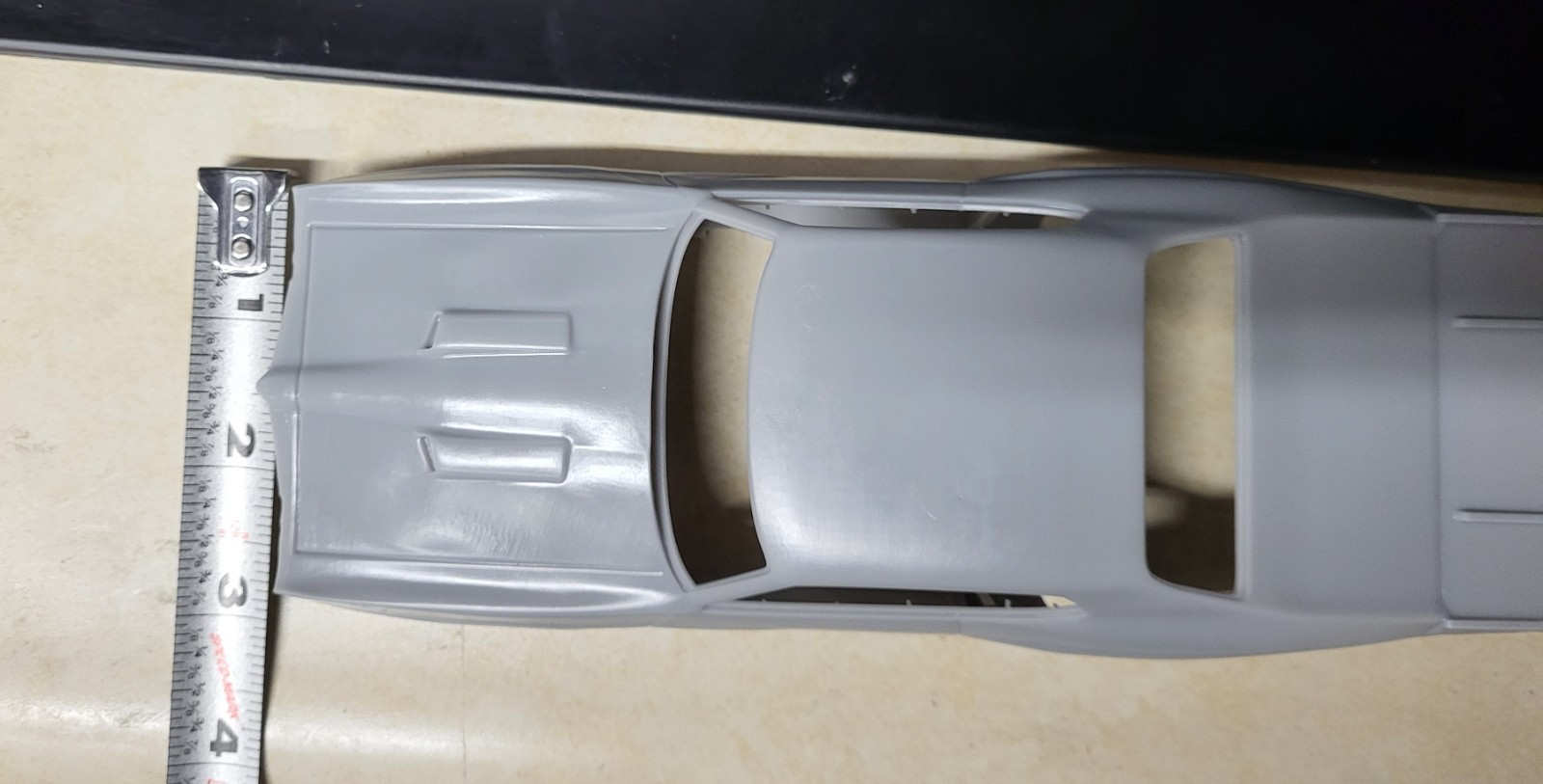 1/24 scale resin 3d printed 1970 Pontiac GTO Pro Mod drag body model slot car