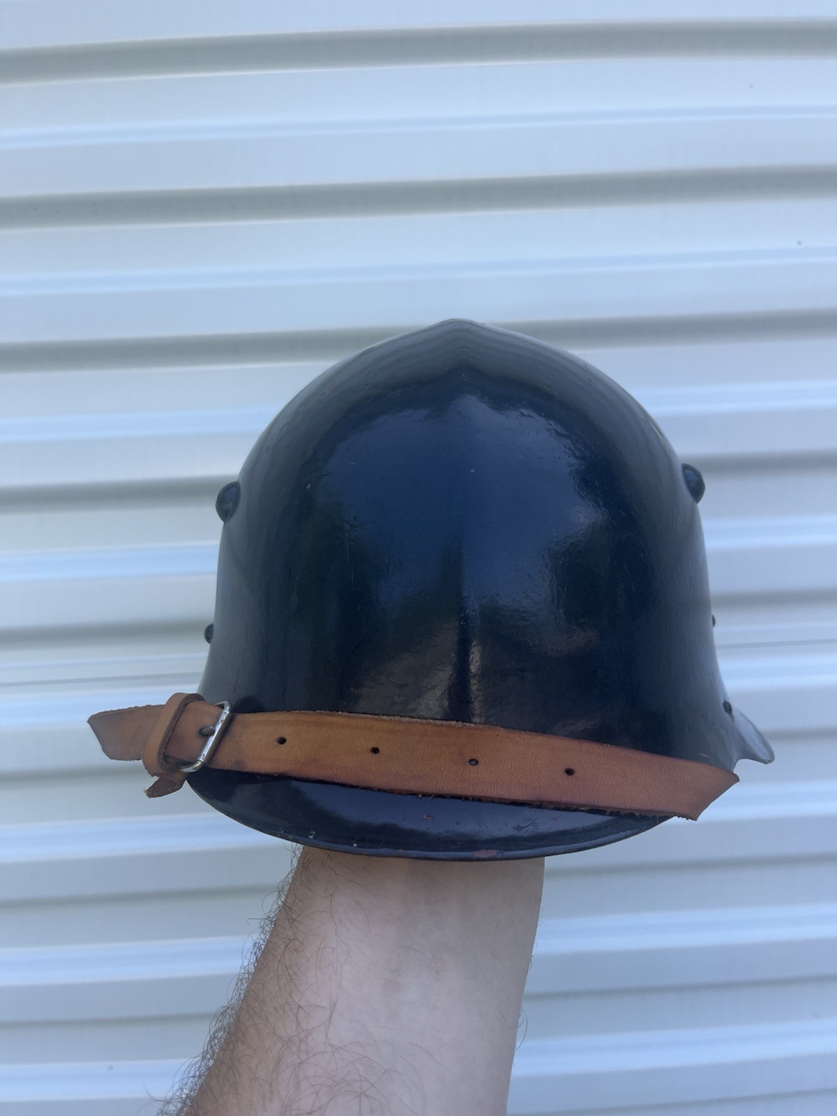 WWII WW 2 Bulgarian M36 Combat Helmet With Liner