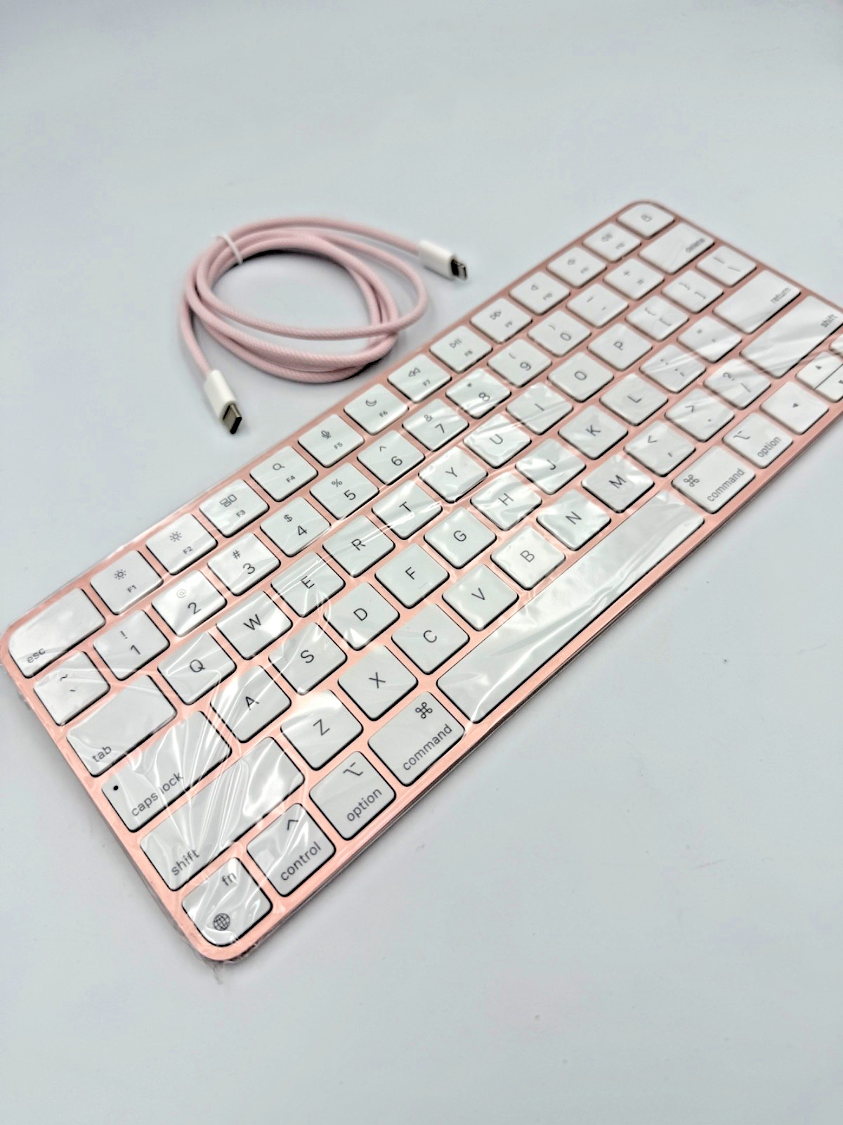 NEW Genuine Apple magic keyboard for Macs Pink  A2450 w/ Cable