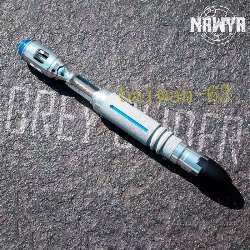Doctor Who 10th Metal Sonic Screwdriver NAWYA Replica LED Hanheld Cosplay Props-