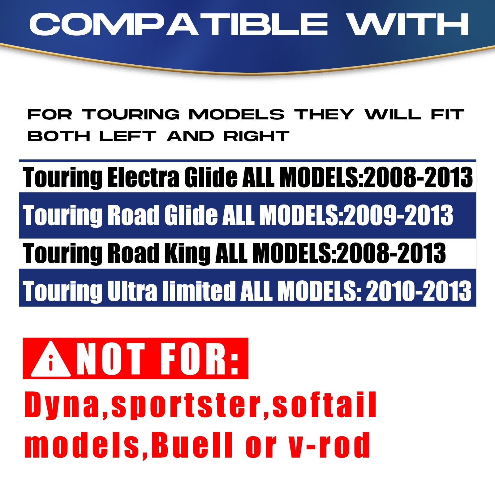 11.8"Brake Rotors 2*Front +1*Rear Polished For Harley Harley Davidson Touring