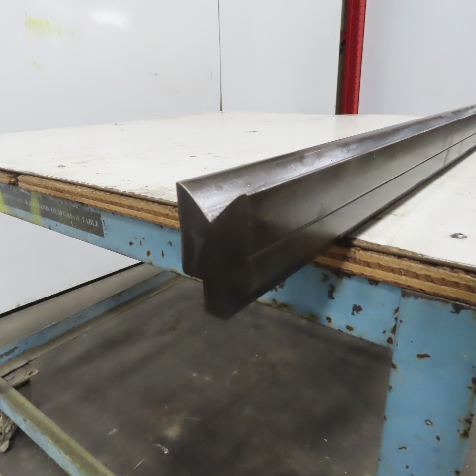 44-3/4" Press Brake 90° Forming V Angle Die Block 1/2" Tang 2-3/8"H