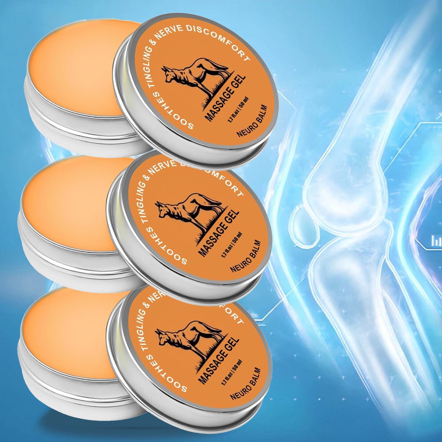 Therawolf Neuro Balm, Joint Care Soothing Cream, Herbal Cooling Soothing Cream