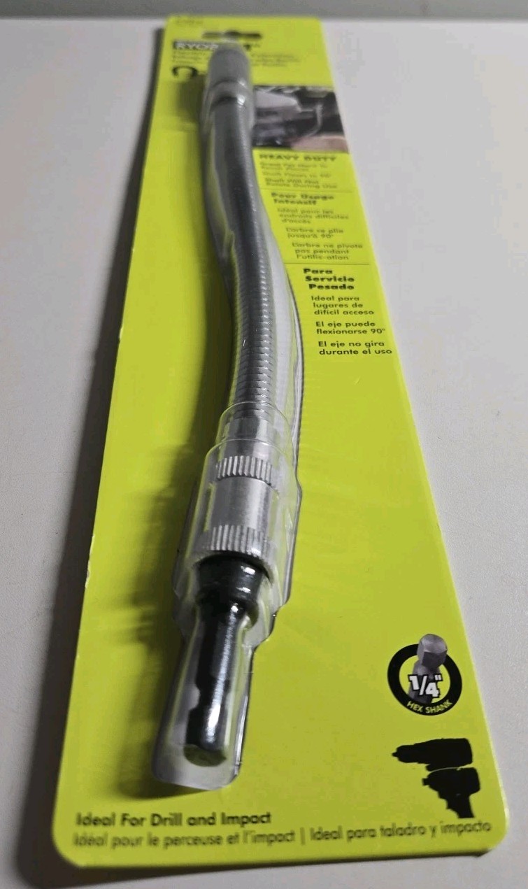 Ryobi SpeedLoad A10FB1G 11" Flexible Shaft Extension & Bit Holder For 1/4"