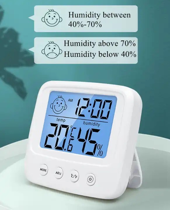 Digital Temperature Humidity Meter Home Indoor Electronic Hygrometer Thermometer