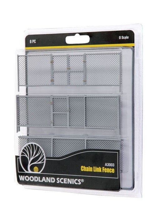 Woodland Scenics A3003 Chain Link Fence - O Scale NEW