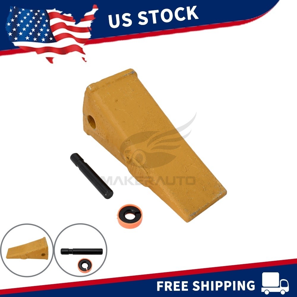 1Pack 1U3302 1U-3302 Bucket Teeth, 9J2308 Pins, 8E6259 Retainer For J300 Tooth