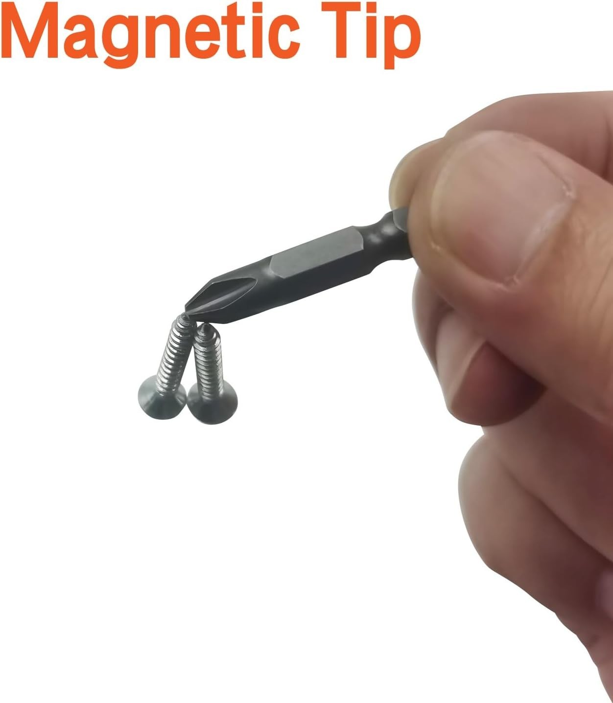 6Pcs 35Mm JIS Screwdriver Bit Set with Magnetic Tip, 1/4 Hex Shank, S2 Alloy Ste