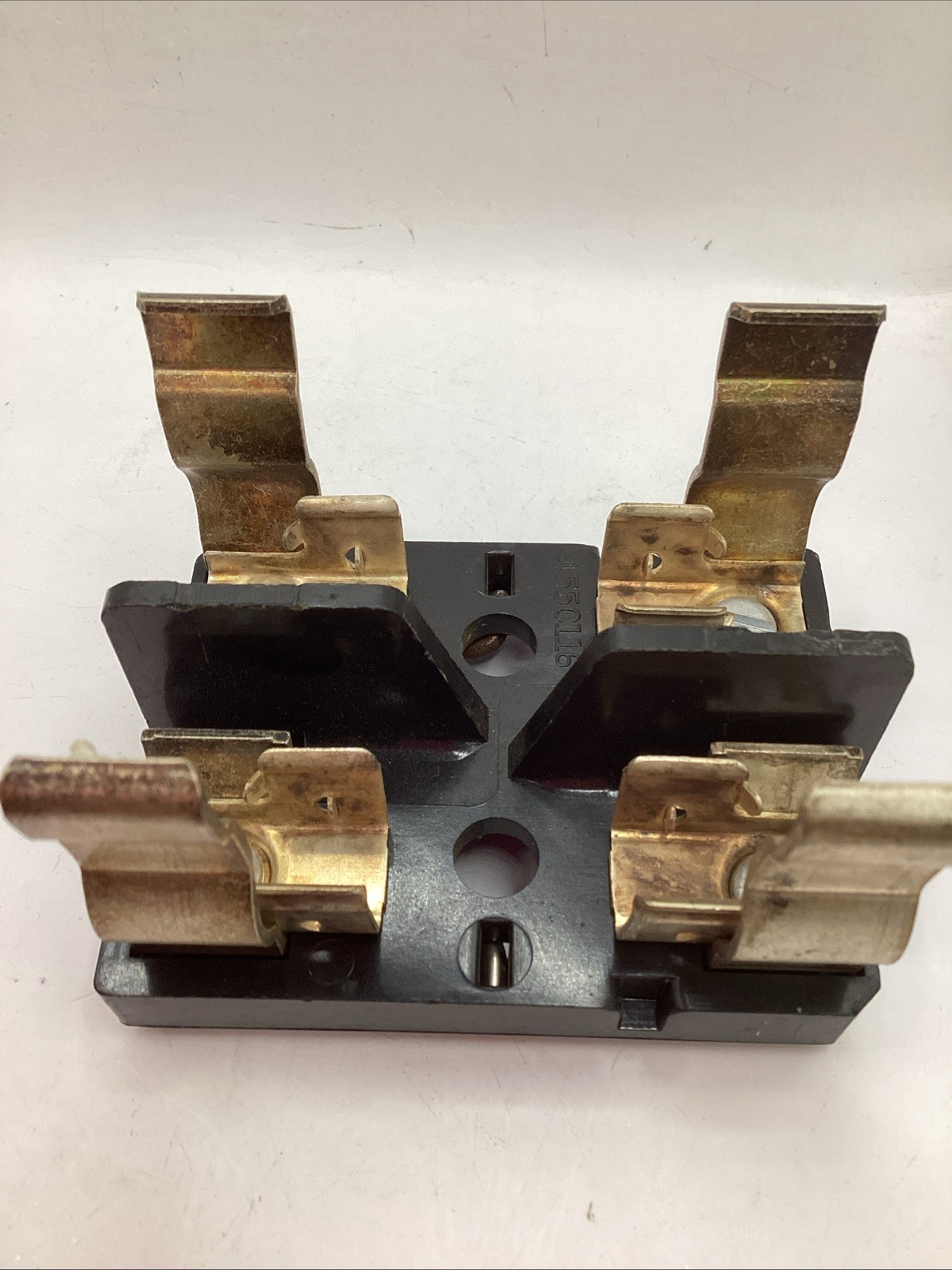 GE PULLOUT FUSE HOLDER 455C116 60 AMP USED