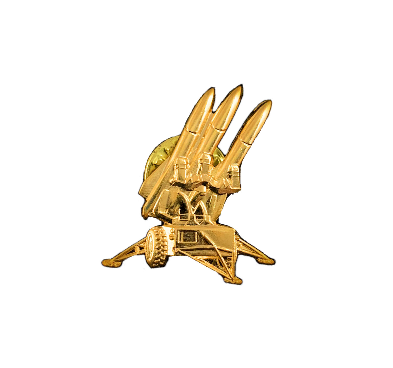 🌟Raytheon US Military MIM-23 Hawk SAM Missile Pin, Gold Pin For Hat, Shirt, Tie