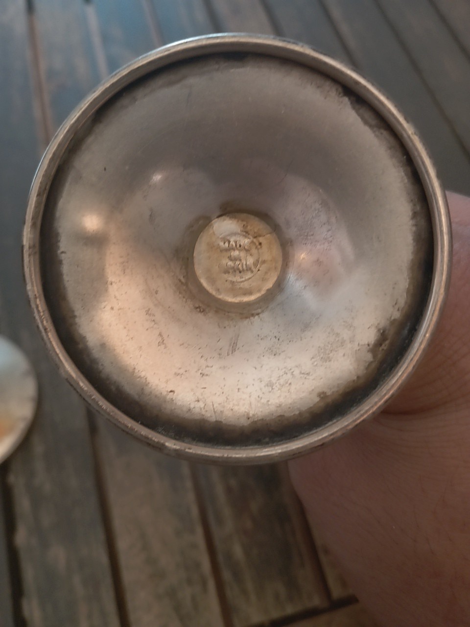 Silver Plated Goblets Made I'n Spain 2 Vintage Winw