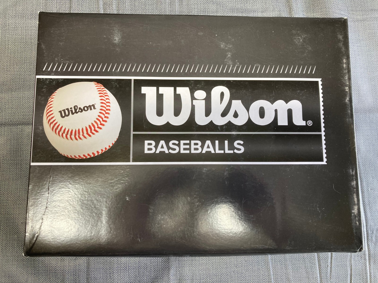 Wilson A1010 HS1 SST High School Baseball -12 Piece, White