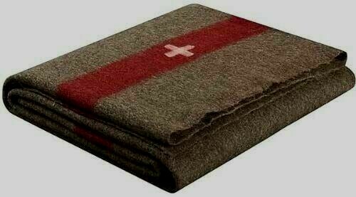 SWISS MILITARY STYLE ARMY WOOL BLANKET CAMPING SURVIVAL 60X84 HEAVY 4+ LBS NEW