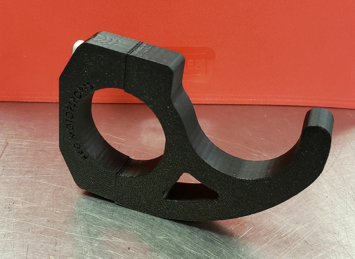 3D Printed Steering Wheel Hook for 1.625 Roll Bar