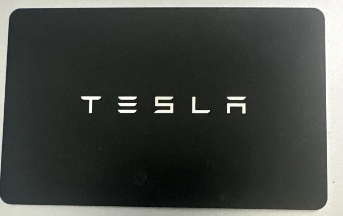 TESLA KEY CARD Model S 3 X Y OEM New