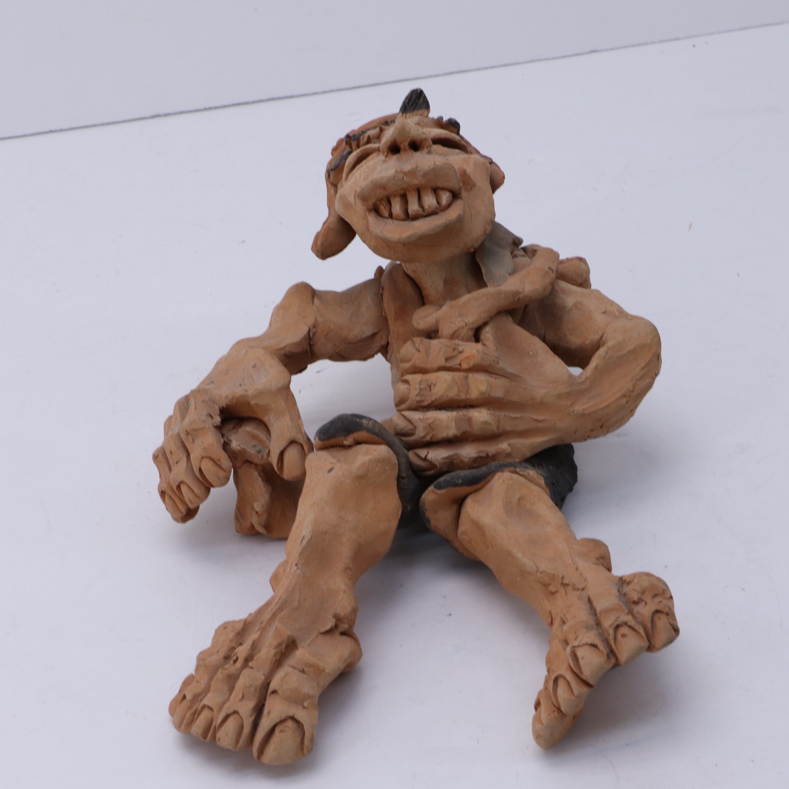 Quechuan Edilberto Merida Cusco Peru Sculpture Peruvian Folk Art Clay Pottery