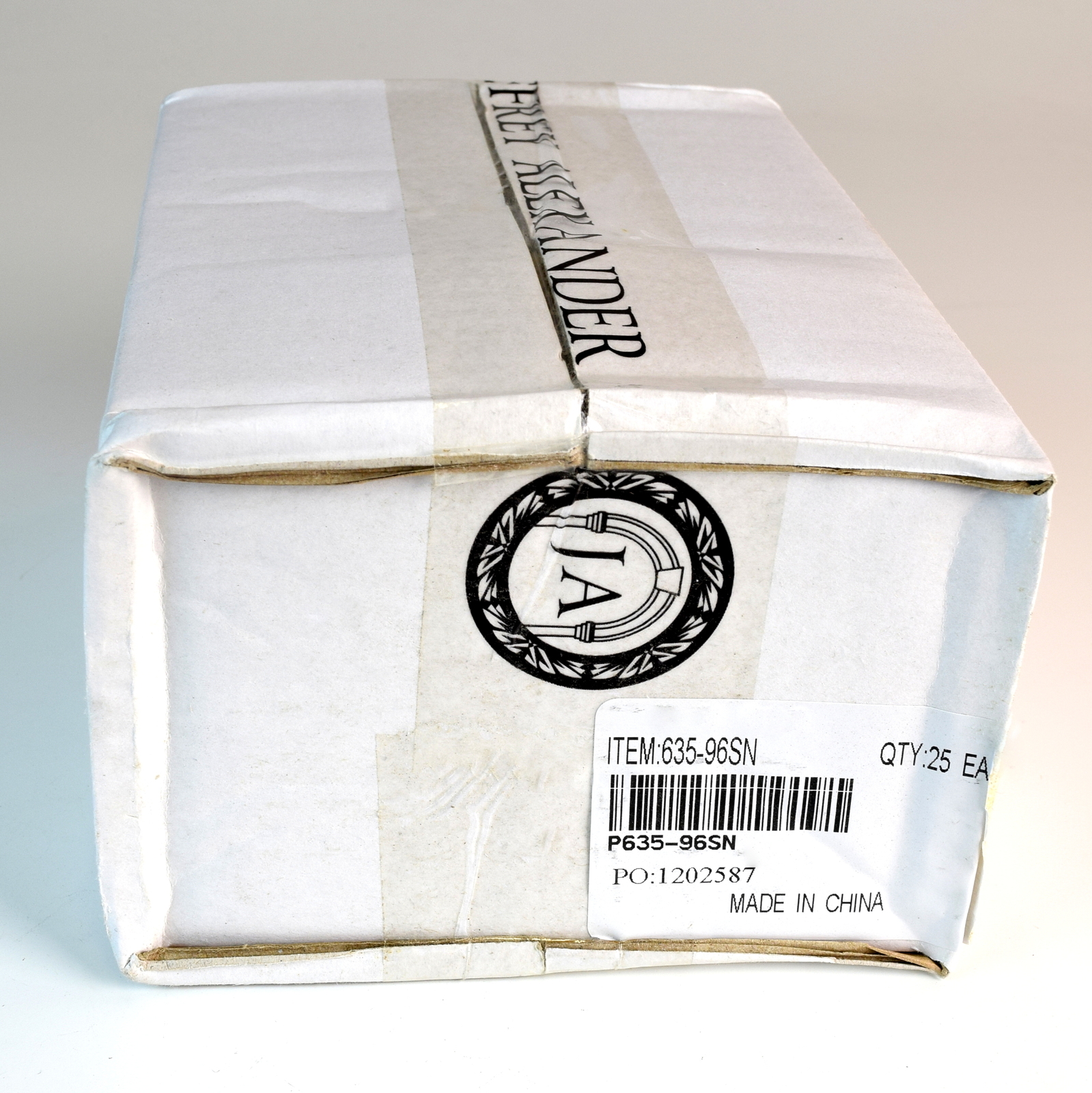 25-Pack* Jeffrey Alexander 635-96SN Satin Nickel Square Cabinet Pull Handle 96mm